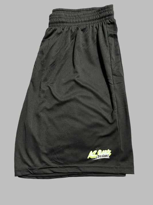 Trust I'm Him Shorts Black