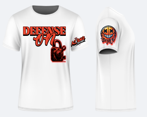 Defense on Lock - Red and Black