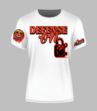 Defense on Lock - Red and Black